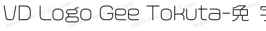 VD Logo Gee Tokuta字体转换